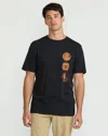 Volcom Men's Distance Short Sleeve Tee In Black