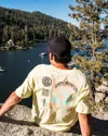 Volcom Men's Distance Short Sleeve Tee In Yellow