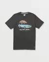 Volcom Men's Drewtoonz Short Sleeve Tee In Black