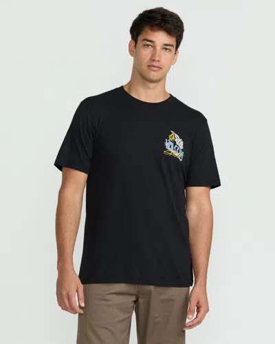 Volcom Men's Dropped This Short Sleeve Tee In Animal Print