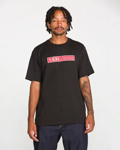 Volcom Men's Dual Euro Short Sleeve Tee In Multi