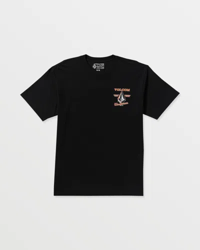 Volcom Men's Enamel Short Sleeve Tee In Black