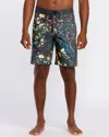 Volcom Men's Excite Stoney Scallop 19" Swim Trunks In Multi