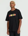 Volcom Men's Featured Artist Seth Conboy Rack Em Short Sleeve Tee In Black