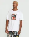 Volcom Men's Featured Artist Seth Conboy Web Short Sleeve Tee In White