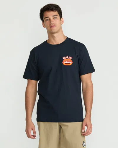 Volcom Men's Fifth Gear Short Sleeve Tee In Black