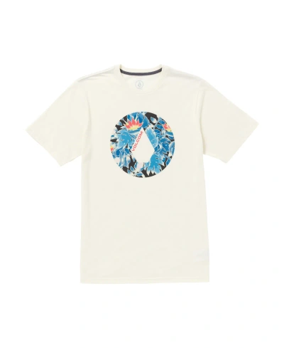 Volcom Men's Fill It Up Short Sleeve T-shirt In Off White Heather