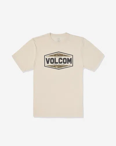 Volcom Men's Filler Up Short Sleeve Tee In White