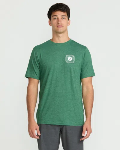 Volcom Men's Frequency Short Sleeve Tee In Green