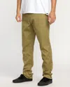 Volcom Men's Frickin Chino Pants In Brown