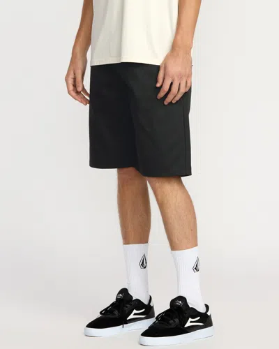 Volcom Men's Frickin Chino Shorts In Black
