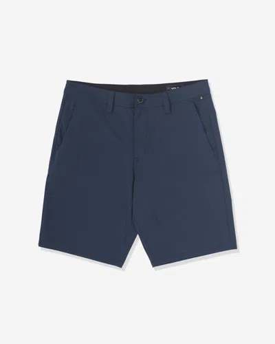 Volcom Men's Frickin Cross Shred Shorts In Blue