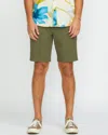 Volcom Men's Frickin Cross Shred Shorts In Green