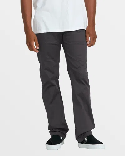 Volcom Men's Frickin Modern Stretch Pants In Gray