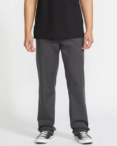 Volcom Men's Frickin Modern Stretch Pants In Gray