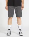 Volcom Men's Frickin Modern Stretch Shorts In Gray