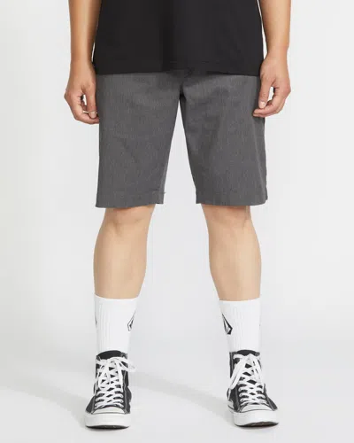 Volcom Men's Frickin Modern Stretch Shorts In Gray