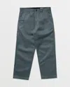 Volcom Men's Frickin Skate Chino Pants In Blue