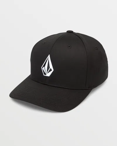 Volcom Men's Full Stone Flexfit Hat In Black