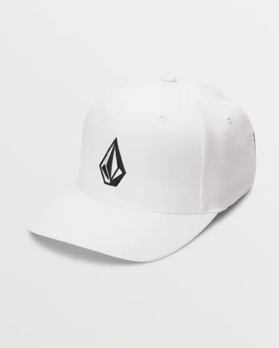 Volcom Men's Full Stone Flexfit Hat In White