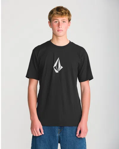 Volcom Men's Full Stone Short Sleeve Tee In Black