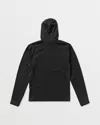 Volcom Men's Gridlock Hooded Fleece Pullover In Black