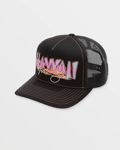 Volcom Men's Hacking Trucker Hat In Black
