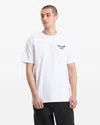 Volcom Men's Hammered Split Short Sleeve Tee In White