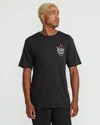 Volcom Men's Hangz Short Sleeve Tee In Black