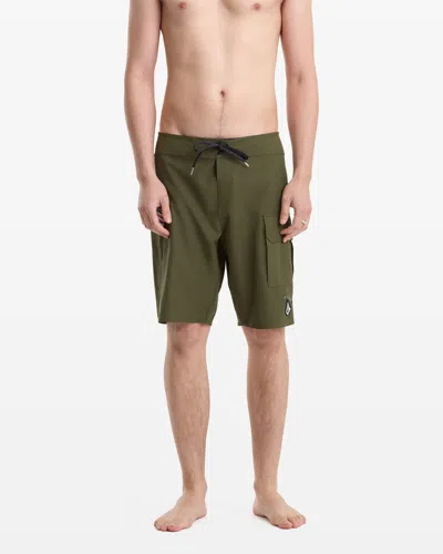 Volcom Men's Hawaii Truly Preemo Mod 20 In Green