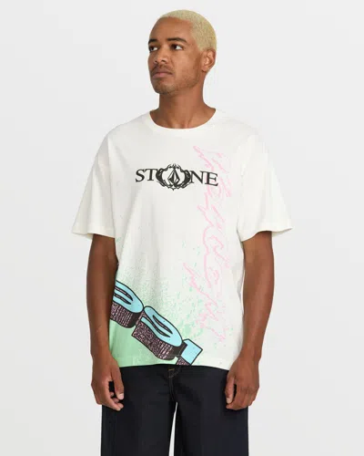 Volcom Heavy Tubes Tee In White