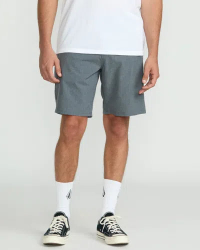Volcom Men's Joythriller 19" Hybrid Shorts In Gray
