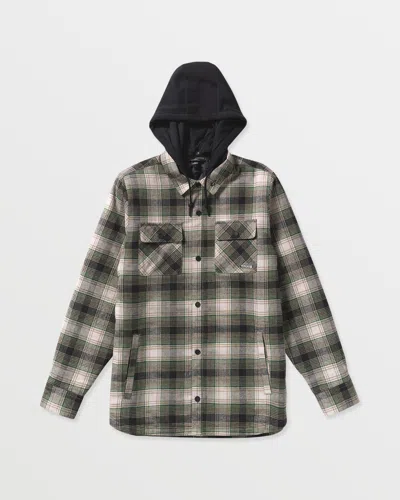 Volcom Men's Kenson Insulated Flannel In Multi