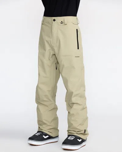 Volcom Men's L Gore-tex Pants In Green