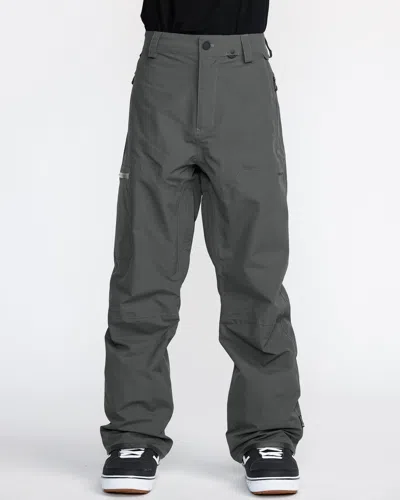 Volcom Men's L Gore-tex Pants In Gray