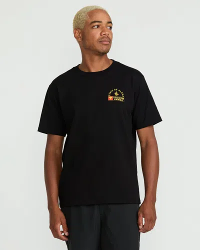 Volcom Men's Lattitude Short Sleeve Tee In Black
