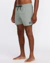 Volcom Men's Lido Solid 16" Trunks In Blue