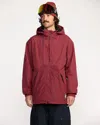 Volcom Men's Longo Gore-tex Jacket In Red