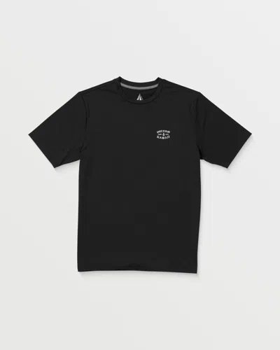 Volcom Men's Loose Short Sleeve Surf Tee In Black