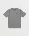 Volcom Men's Loose Short Sleeve Surf Tee In Gray