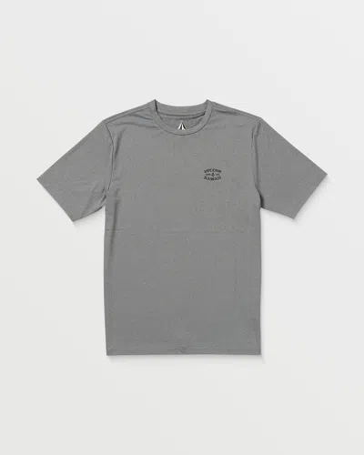 Volcom Men's Loose Short Sleeve Surf Tee In Gray