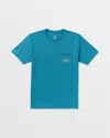 Volcom Men's Lugnut Pocket Short Sleeve Tee In Blue