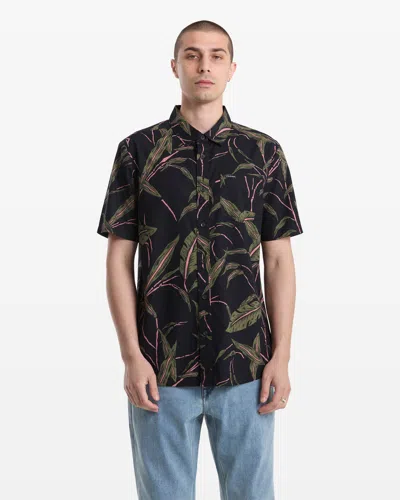 Volcom Men's Markerstone Short Sleeve In Black