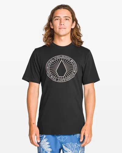 Volcom Men's Medalist Short Sleeve Tee In Black