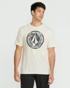 Volcom Men's Melting Short Sleeve Tee In Neutral