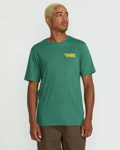 Volcom Men's Migrane Short Sleeve Tee In Green