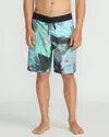 Volcom Men's Misdormeaner Stoney 19" Trunks In Blue