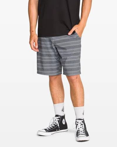 Volcom Men's Mix Frickin Cross Shred Shorts In Gray
