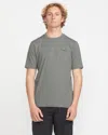 Volcom Men's Modstone Loose Short Sleeve Surf Tee In Gray
