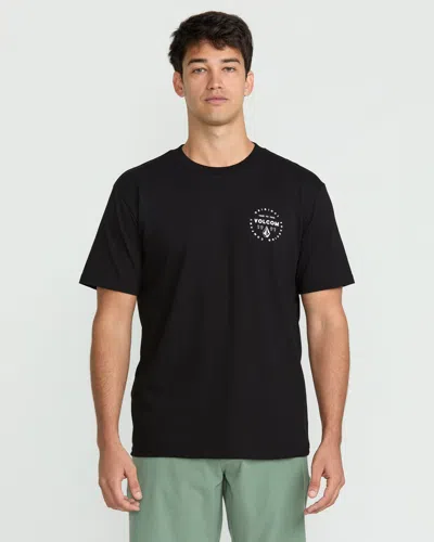 Volcom Men's Mortis Short Sleeve Tee In Black